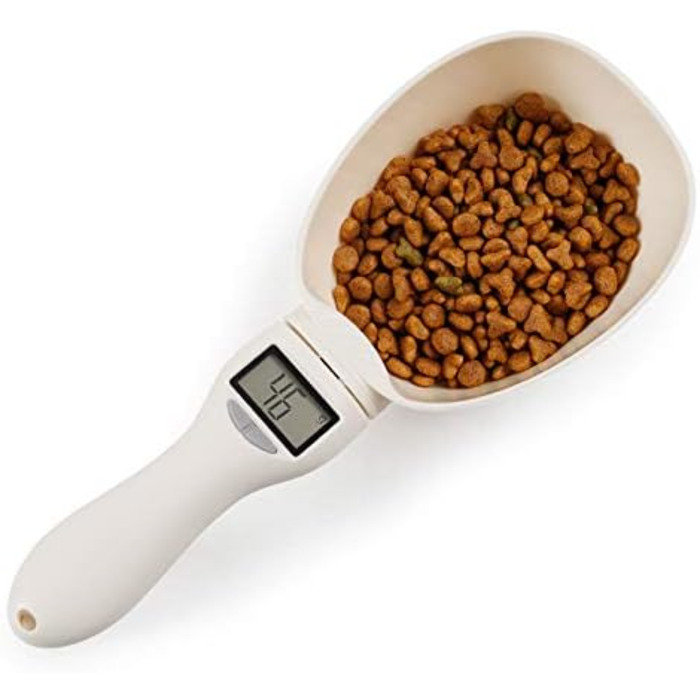 Kitchen Scale Measuring Spoons Electronic Weighing Spoon Digital Pet Food Scale Measuring Cup 800g for Baking Cooking Dog Cat Food Weighing New 2021