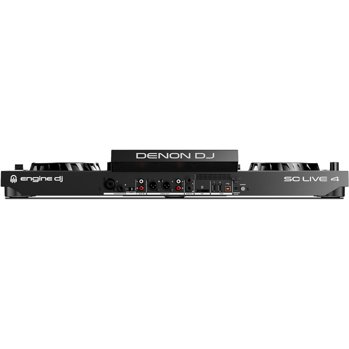 DJ контролер Denon DJ SC LIVE 4: 4 деки, Stem-розділення, Wi-Fi, вбудовані динаміки, сумісність з Serato DJ та Virtual DJ