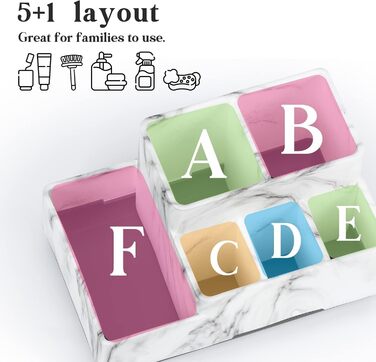 Підставка для зубних щіток електричних, знімний тримач, органайзер для щіток, пасти та бритви, легко чистити, білий