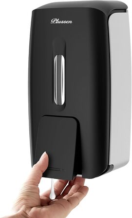 Настінний диспенсер для рідкого мила (9088) - чорний