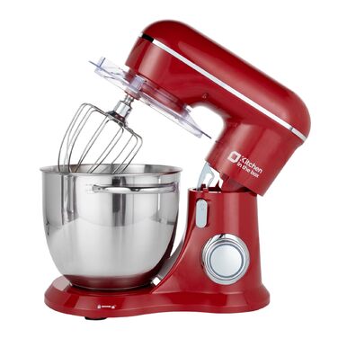 Кухонний комбайн Kitchen in the box, планетарний міксер з чашами 4,5 л та 5 л, 1300 Вт, 10+ швидкостей, набір насадок (крюк, вінчик, міксер)