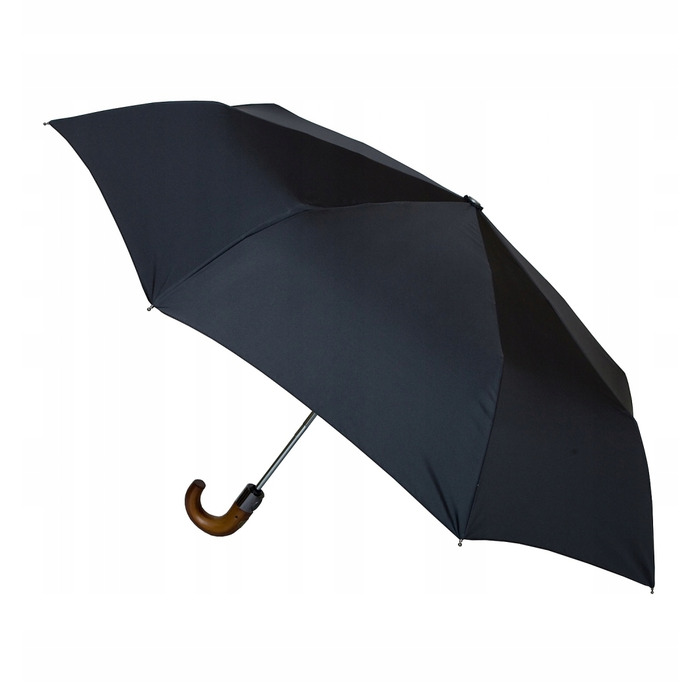 Чоловіча автоматична складана парасолька F.P.Parasol MP330 з чохлом, чорна