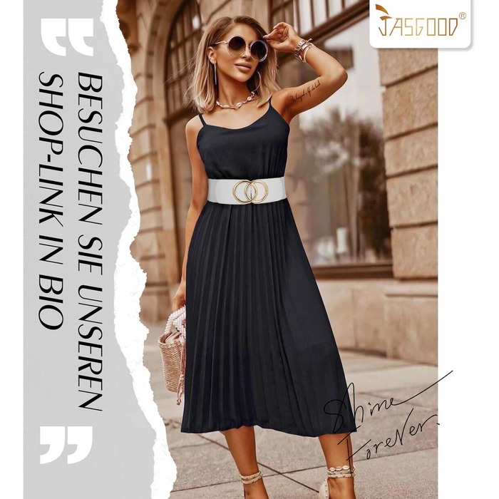 Жіночий широкий еластичний пояс JasGood вінтажний, з золотою пряжкою, білий, 80 см (під талію 80-95 см)