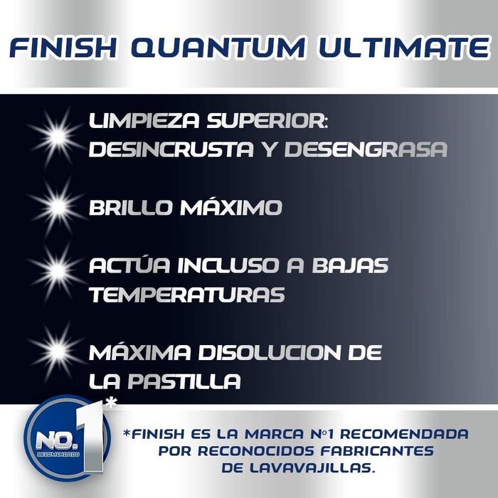 Таблетки для посудомийної машини Finish Powerball Quantum Ultimate, 20 шт