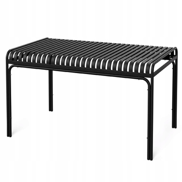 Садовий стіл Di Volio Malio DV-180GT, 130x80x76 см, чорний