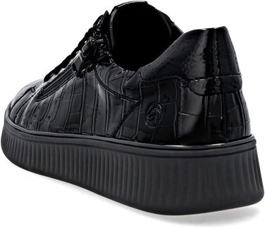 Жіночі кросівки Remonte D2E01 – низькі, чорні, з змінною устілкою (38 EU)