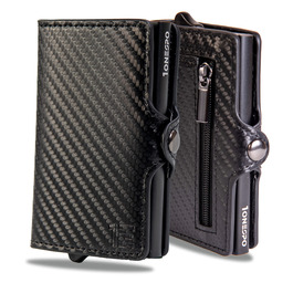 Гаманець для кредитних карт Schwarz Carbon Schwarz, сучасний дизайн