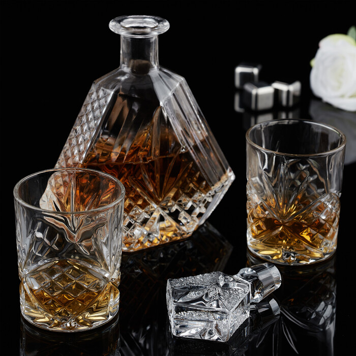 Relaxdays 5-Piece Whisky Set
