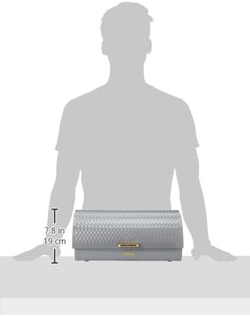 Хлібниця Tower Empire з роликовим кришкою, нержавіюча сталь, сірий колір, з латунними деталями