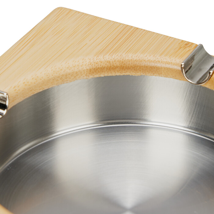 Relaxdays Bamboo Ashtray