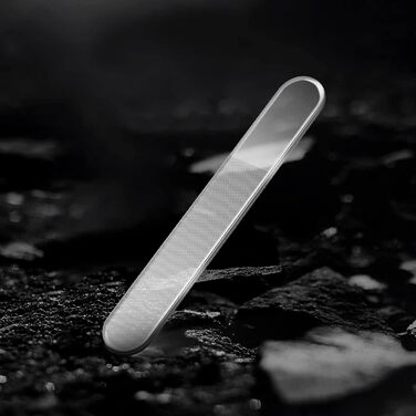 Кусачки для нігтів з лотком для обрізків, великі 8.6 см, для товстих нігтів, нержавіюча сталь, з пилкою для нігтів (чорні/срібні)