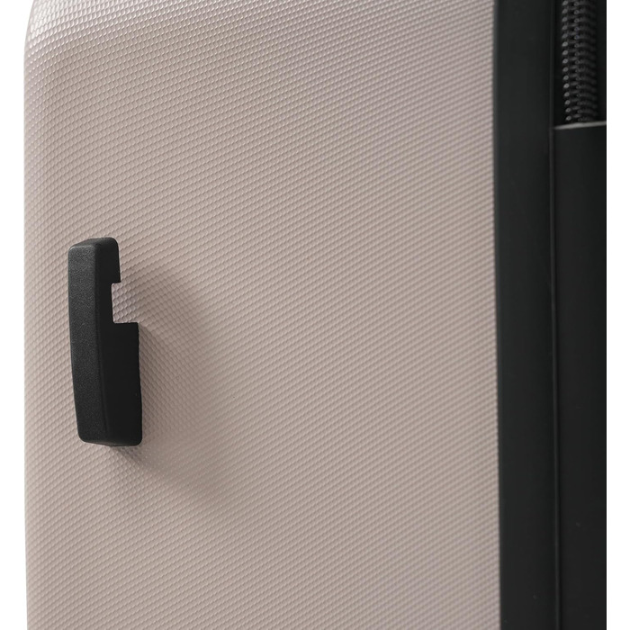 Набір валіз Merax TSA 3 шт. (M-L-XL) з телескопічним ручками та 4 колесами, чорний, PP-матеріал