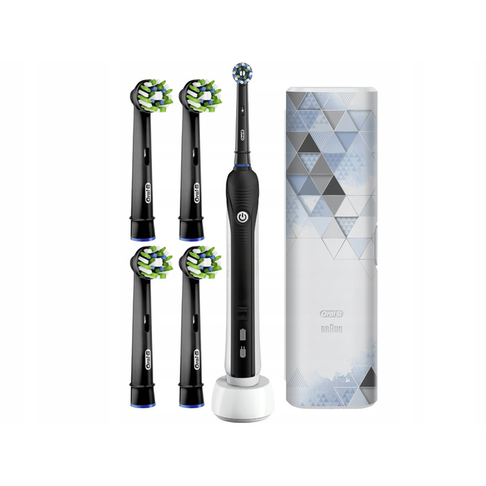 Електрична зубна щітка Oral-B PRO 1 750, чорна