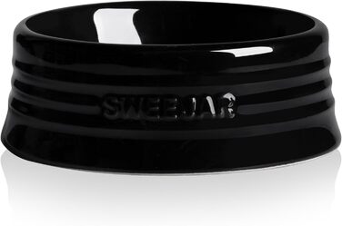Миска для собак Sweejar з кераміки з градієнтом кольору, рожева, 532 мл (32oz), для середніх собак, миска для корму та води