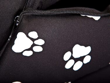 Будка для собак, лежанка для собак, хатинка для котів, лежанка для тварин XL - 60x55 см чорна з лапами XL - 60x55x60 см чорна з лапами