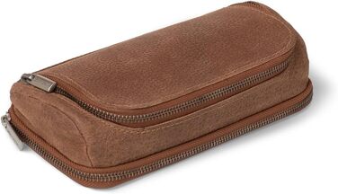 Cable Bag, Cable Organizer, Cable Case, Tech Pouch, Organizer Bag, Universal Pouch - Model 021 (Cognac)