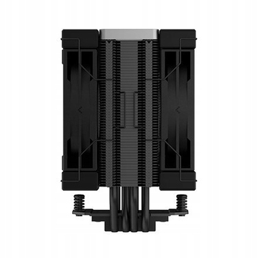 Кулер для процесора Deepcool AK400 Zero Dark Plus, активне охолодження, чорний, TDP 220 Вт