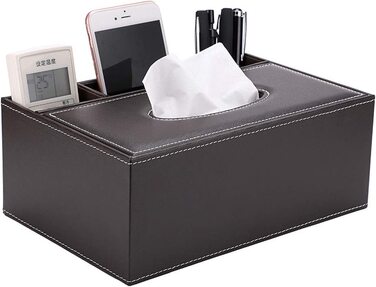 Cosmetic Tissue Dispenser BSTKEY (Brown)