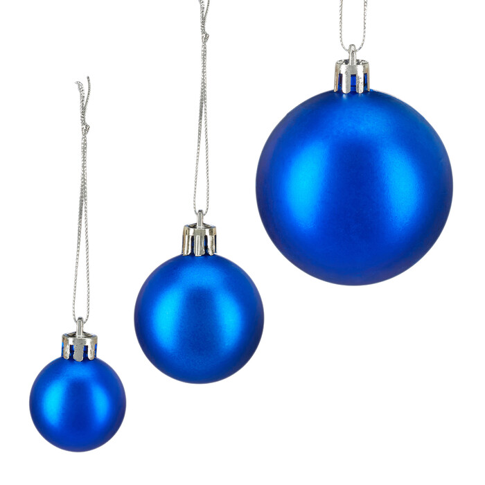 Relaxdays Set of 100 Christmas Baubles