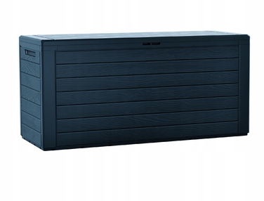 Садова скриня WOODEBOX 280л, антрацит - Prosperplast MBWL280-S433