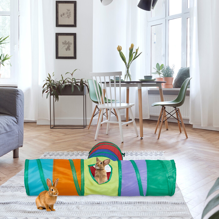 Складаний котячий тунель Relaxdays з 3 способами