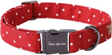 Ошатний нашийник для собак та котів з бантиком, міцний, регульований, для дівчаток та хлопчиків, L