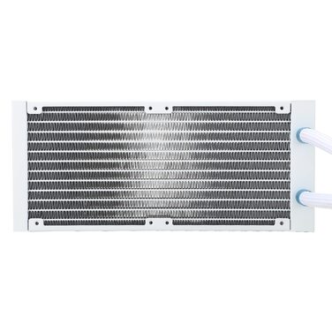 Система рідинного охолодження процесора Thermalright Frozen Prism 360 White ARGB, 360мм, 3 PWM вентилятори, для Intel LGA1700/1851 та AMD AM4/AM5, Білий