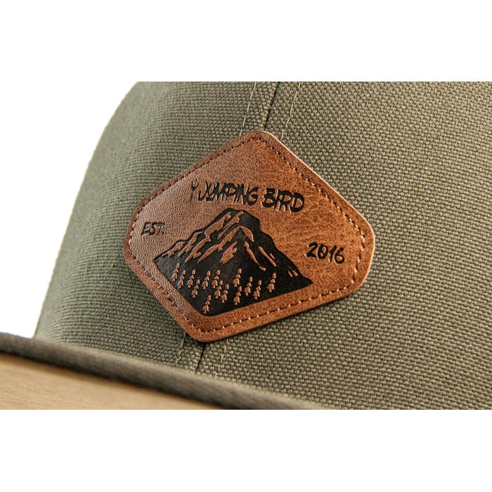 Кепка бейсболка Jumping Bird • Золотиста, унісекс • Регульована, легко миється