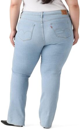 Джинси Levi's Classic Straight Eternal Indigo Light (стрейч), розмір 37 Plus