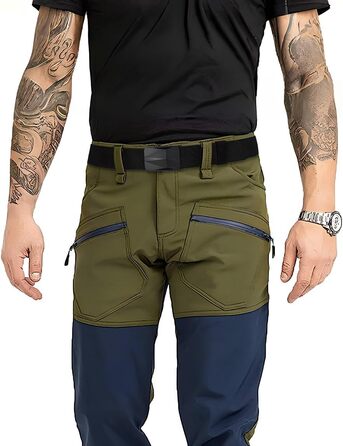 Чоловічий тактичний ремінь з нейлону, велика ширина, автоматична пряжка без отворів. Чорний, 110-200 см (для талії 166-175 см). У подарунковій коробці.