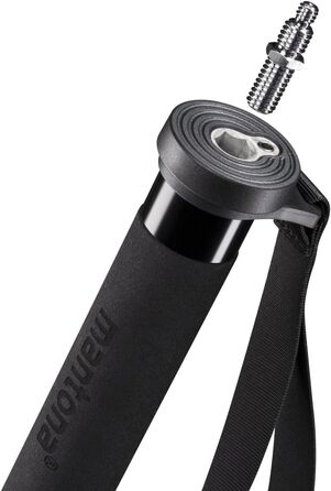 Штатив Mantona Pro One одноногий, чорний: регулювання висоти 39-144 см, алюміній, з аксесуарами