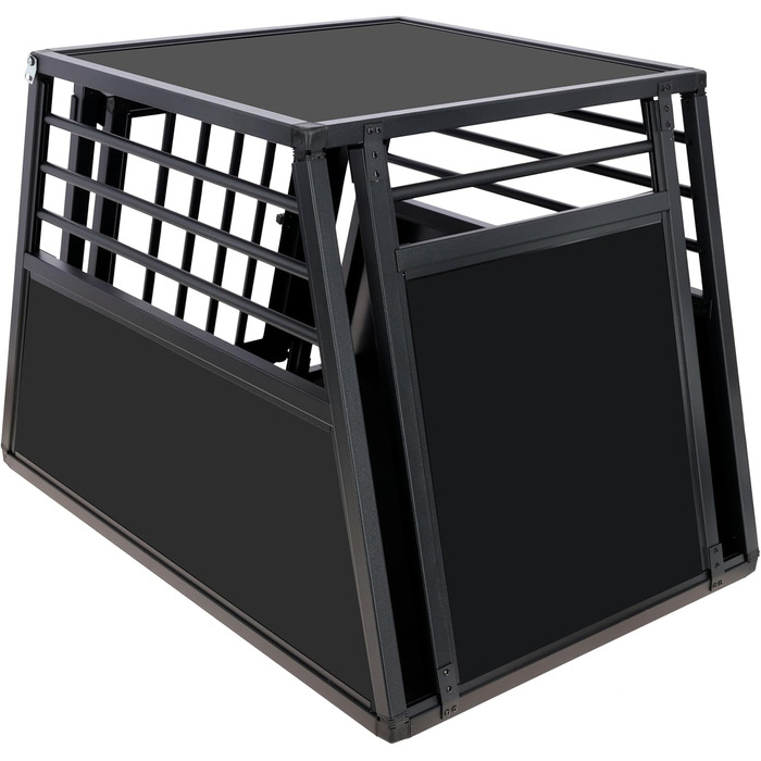 Kerbl Pet Транспортний бокс для тварин Vacation, алюмінієвий, для собак, 92x97x68 см, з антиковзким килимком