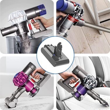 Замінник для пилососа Dyson V10 (1 фільтр + 3 гвинти) (акумулятор, V 6)