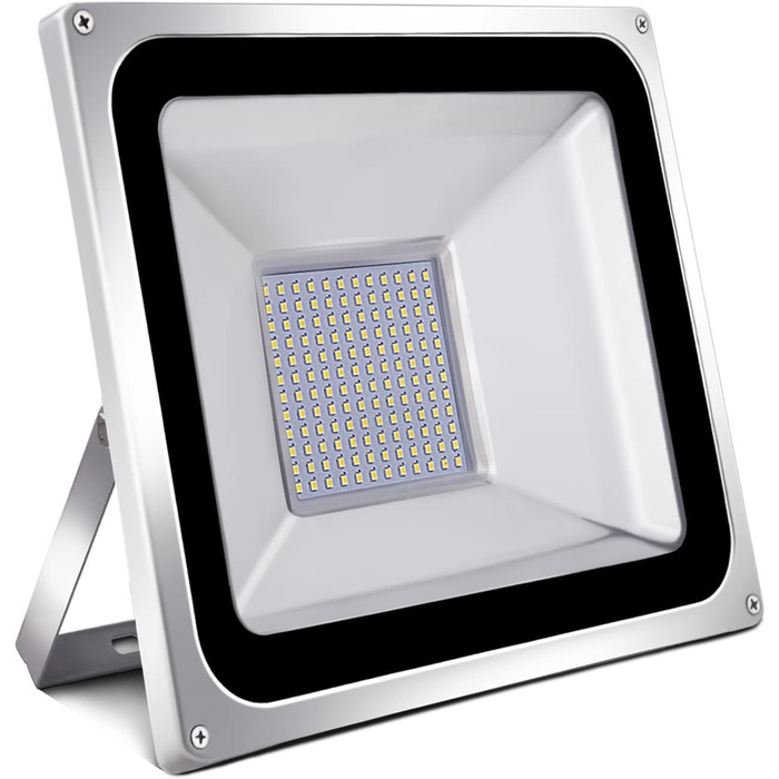 LED Floodlight Outdoor 100W Outdoor Spotlight | LED Floodlight Floodlight Outdoor Searchlight Cold White | Super Bright 10000LM 6000K Cold White IP65 Waterproof Floodlight Wall Light for Garden Sports Field