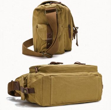 Сумка для фотоапарата DSLR Canvas Messenger BG507 (Хакі) 34x13x27 см