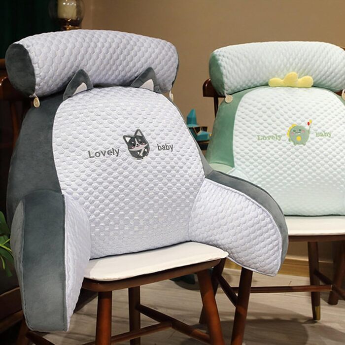 Подушка для спини з підлокітниками для ліжка, подушка для читання, 60x40 см