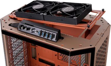 Корпус ПК Thermaltake The Tower 600 ATX Mid-Tower: скляний дизайн, USB-C, підтримка 420/360мм радіатора