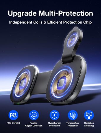 Бездротова зарядка 3-в-1 з MagSafe: для iPhone, Apple Watch, AirPods (20W)