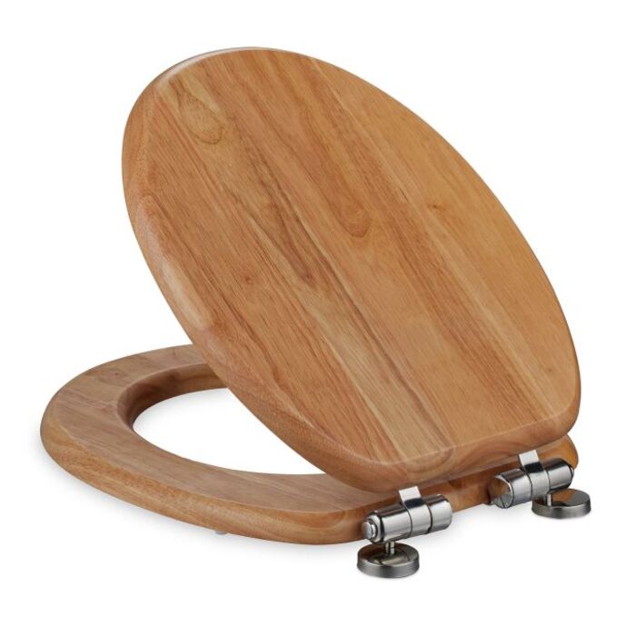 Relaxdays Toilet Seat with Soft-Close Mechanism