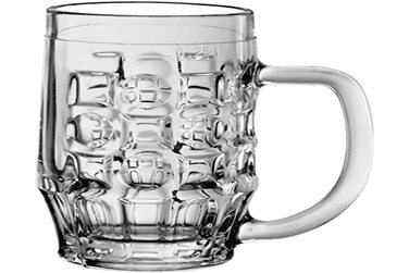 Склянка для пива Bormioli Rocco Malles Bierseidel 325 мл, 6 шт. з мірною шкалою 250 мл
