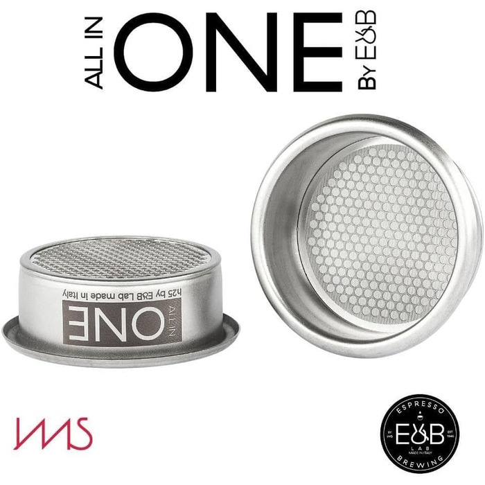 Професійний фільтр-кошик IMS All in One E&B Lab B652TH27/ONE для кавомашин La Spaziale, 9Barista, Aram, Astoria Plus 4 You, Wega MyConcept, еспресо-фільтр з нержавіючої сталі