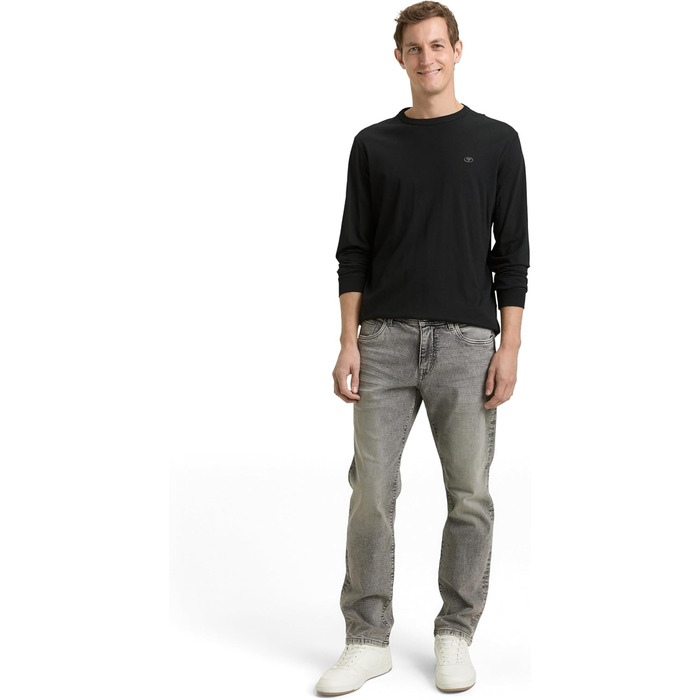 Джинси чоловічі Tom Tailor TTMARVIN Straight (38W/34L, світло-сірий денім з еластаном)