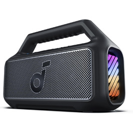 Портативна Bluetooth колонка Soundcore Boom 2 SE 30W, IPX7, бас BassUp, 18 год, USB-C, для пляжу, кемпінгу, саду