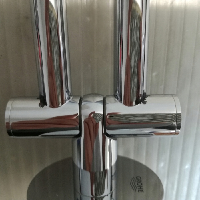 Тримач для рушників Grohe з рухомою штангою, сріблястий, 40371001