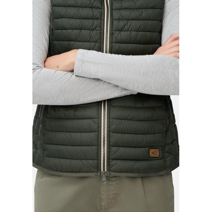 Жилет camel active для жінок з переробленого поліаміду, темно-зелений (46)