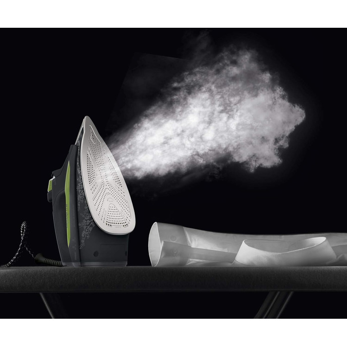 Rowenta DW6030 Eco Intelligence Steam Iron | 2500W | 180g Steam Boost | Steam Iron with Automatic Shut-off | Anti-Scale Setting Single