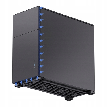 Корпус Jonsbo D41 MESH Black Mini Tower, чорний