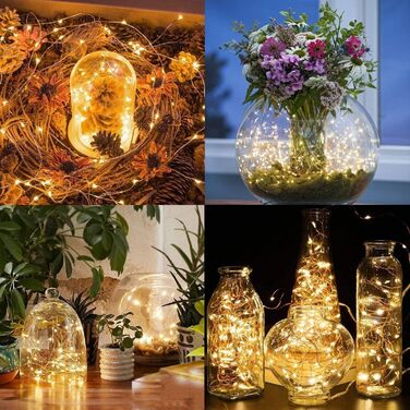 Гірлянда світлодіодна Gresonic 200/300 LED, тепле біле світло, для декору інтер'єру та екстер'єру