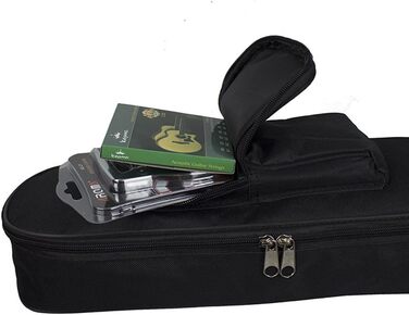 Чохол для гітари MINGZE 41 дюйм, водонепроникний, з регульованим плечовим ременем та рюкзаком, фіолетовий