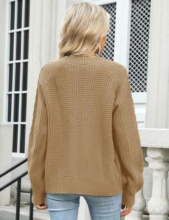 Жіночий кардиган Rapbin: короткий рукав, в'язаний, вільний крій, з ґудзиками (Хакі, XL)